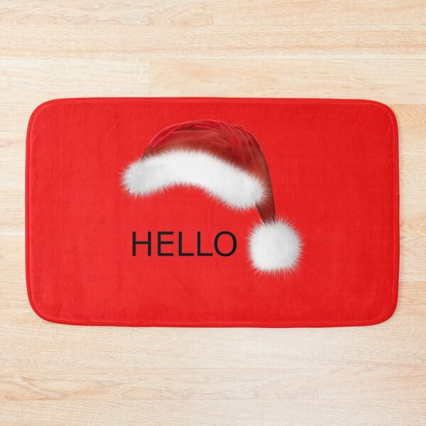 Item preview,  Hello Christmas Santa Hat designed and sold by fameflyer.
