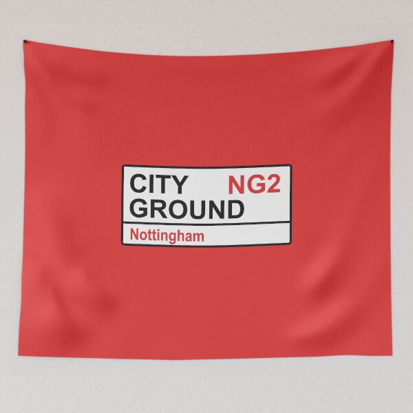 Item preview, Nottingham Football Team City Ground Street Sign designed and sold by DelfDesign.