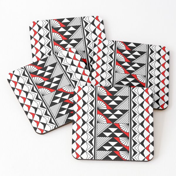 Item preview, Southwest Native Rain and Sun in Red designed and sold by NDNlook.