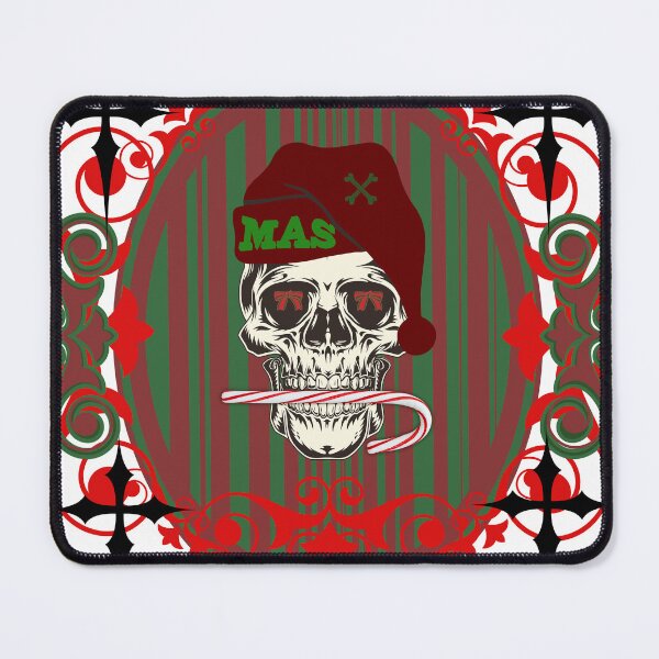 Item preview, Skull with Candy Cane Christmas designed and sold by India2022.