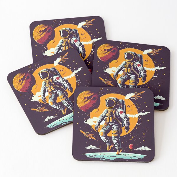 Item preview, Retro Man in Space designed and sold by Wander Lost.