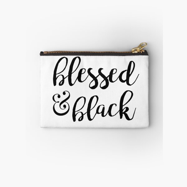 Item preview, Blessed and Black designed and sold by gatherandgrace.