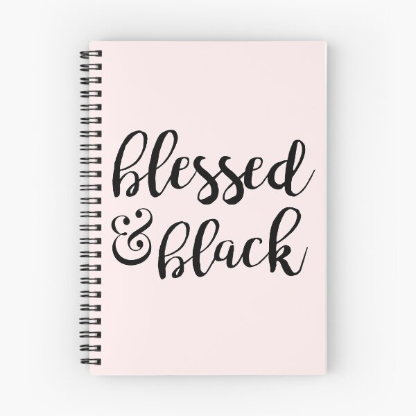 Item preview, Blessed and Black designed and sold by gatherandgrace.