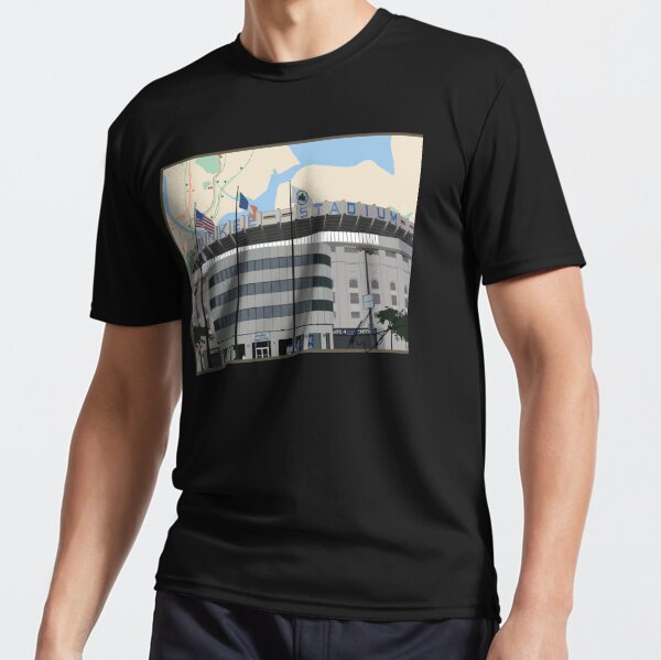 Yankee Stadium T-Shirt from Homage. | Grey | Vintage Apparel from Homage.