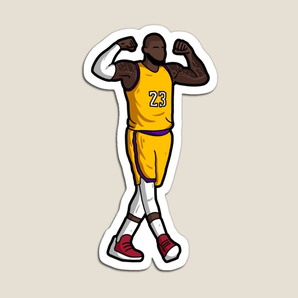 Item preview, LeBron J. BASKETBALL KING CELEBRATION designed and sold by melankolia.