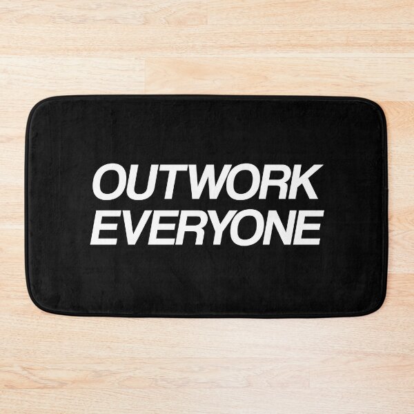 Item preview, Outwork Everyone | Motivational Mantra Quote designed and sold by MotivationSpark.