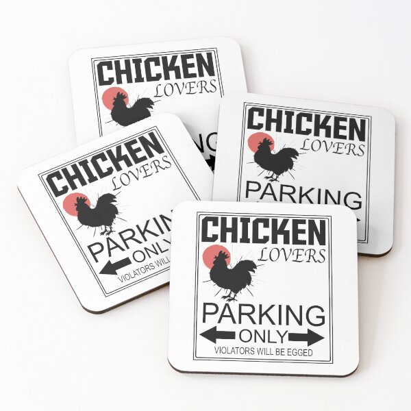 Item preview, Humor chicken Parking Chicken Quotes For Chicken Farmer Hen Lovers designed and sold by MediTees.