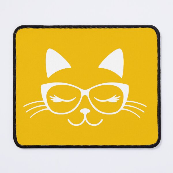 Item preview, Cute Cat Wearing Glasses designed and sold by sweetbelle.