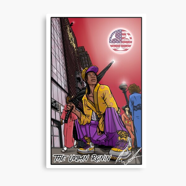 The Urban Ronin 2 Metal Print