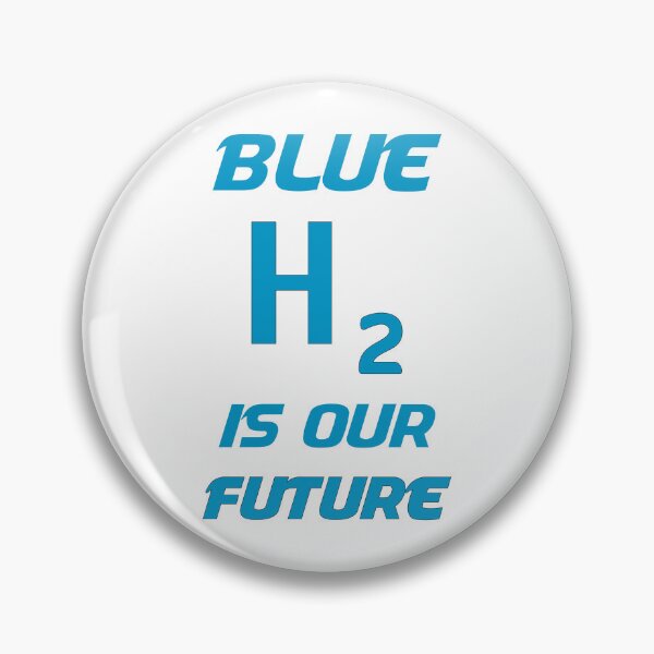 Item preview, Blue H2 Is Our Future - Hydrogen Our Future - Hydrogen For The Environment - H2 Hydrogen Symbol designed and sold by Oaks Creations.