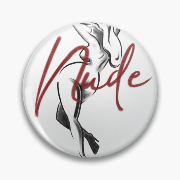 Item preview, Nude (black line w/red accent) designed and sold by Superdooperman.