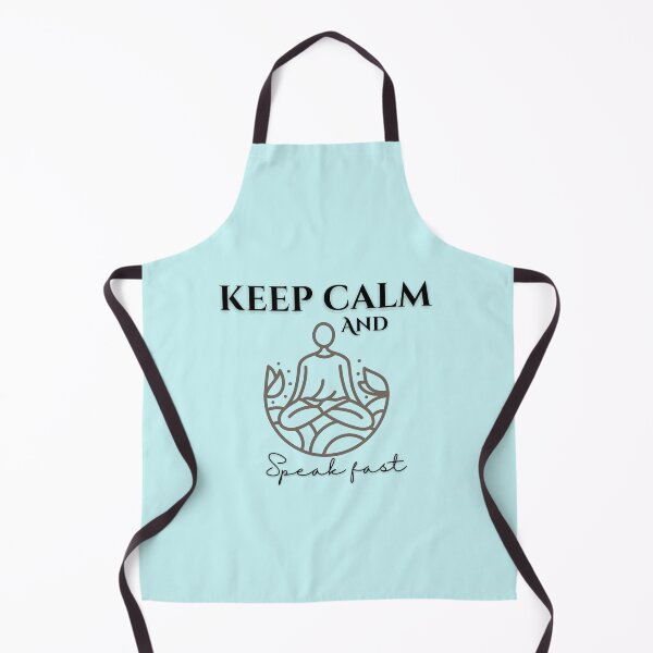Item preview, keep calm and speak fast designed and sold by ffstyles.