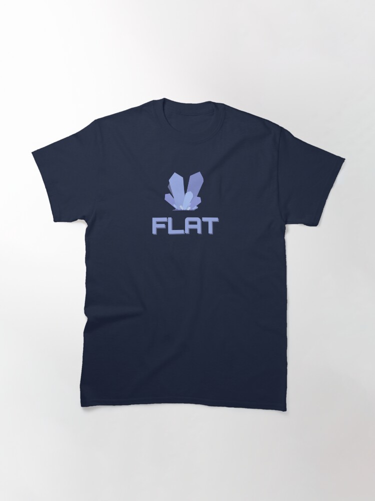 Thumbnail 3 of 7, Classic T-Shirt, FLAT Crystal 10th Anniversary designed and sold by Cheeseness.