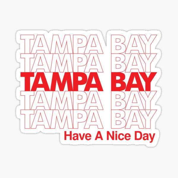 tampa bay Sticker