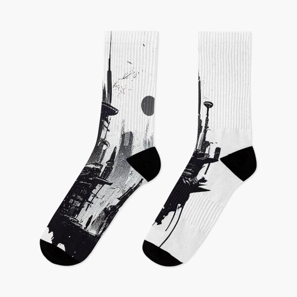 Item preview, A Journey to the City of Monochrome designed and sold by MrBeerholder.