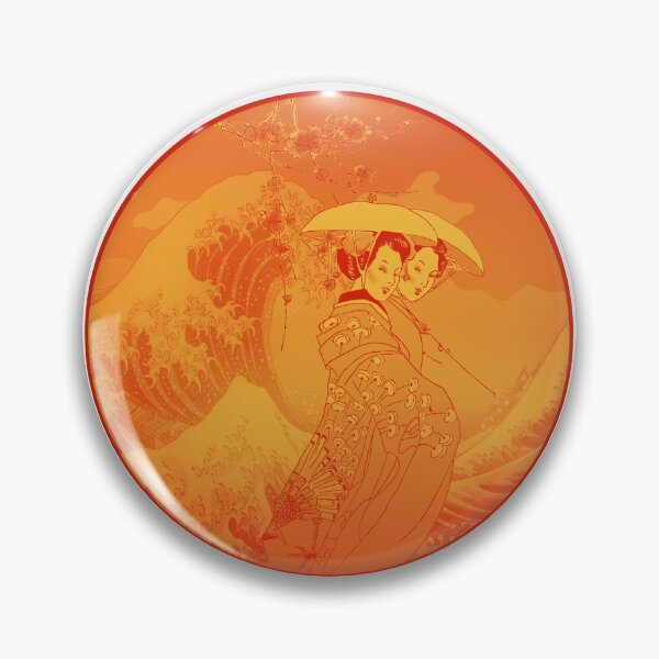 Item preview, Vintage Japanese Geishas designed and sold by PVSKI.