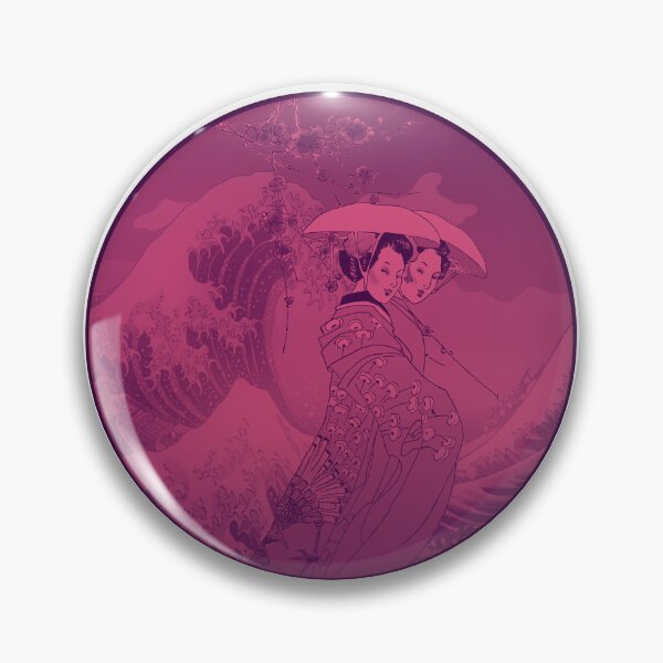 Item preview, Vintage Japanese Geishas designed and sold by PVSKI.