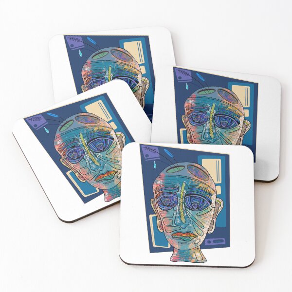 Item preview, Abstract Face #6 designed and sold by DaveDanchuk.
