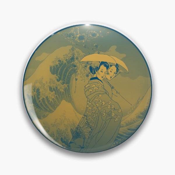 Item preview, Vintage Japanese Geishas designed and sold by PVSKI.