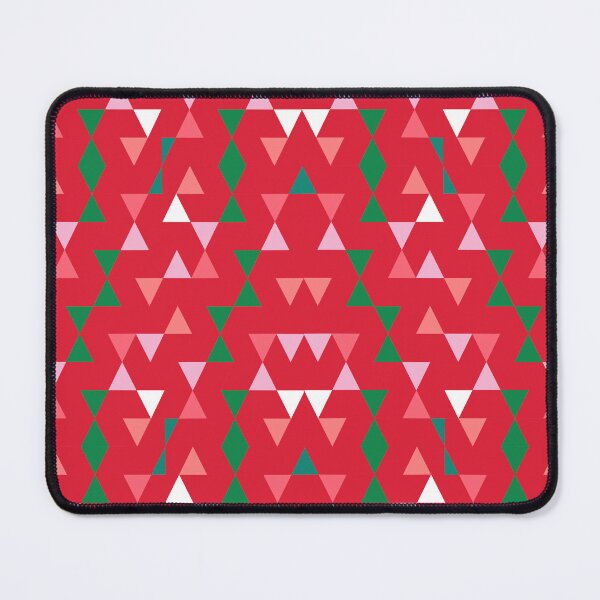 Item preview, christmas pattern abstract background with squares circle triangle designed and sold by UnloveToy10.