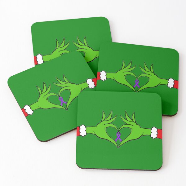 Item preview, The Mean Green One with Awareness Ribbon (Purple) designed and sold by Chronic Illness Awareness Shop.