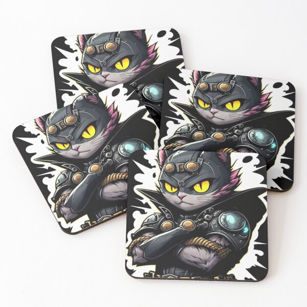 Item preview, Vigilante Cat Dark Avenger Superhero designed and sold by Shaani.