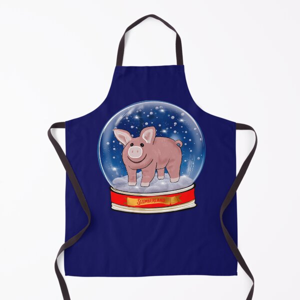 Item preview, Slumberland Plush Pig Snow Globe designed and sold by PG Illustration.