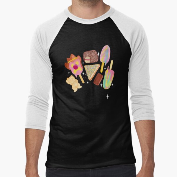 Aussie Treats | Cosmic Baseball ¾ Sleeve T-Shirt