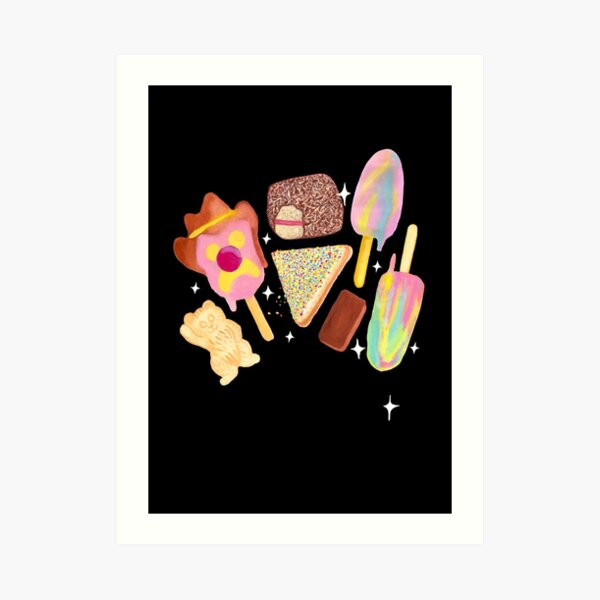 Aussie Treats - Cosmic Art Print