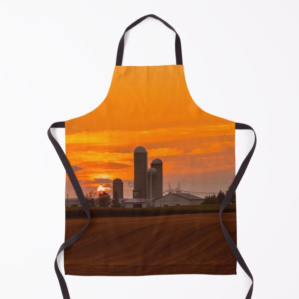 Item preview, Barn Silo and Sunset designed and sold by Lrenz.