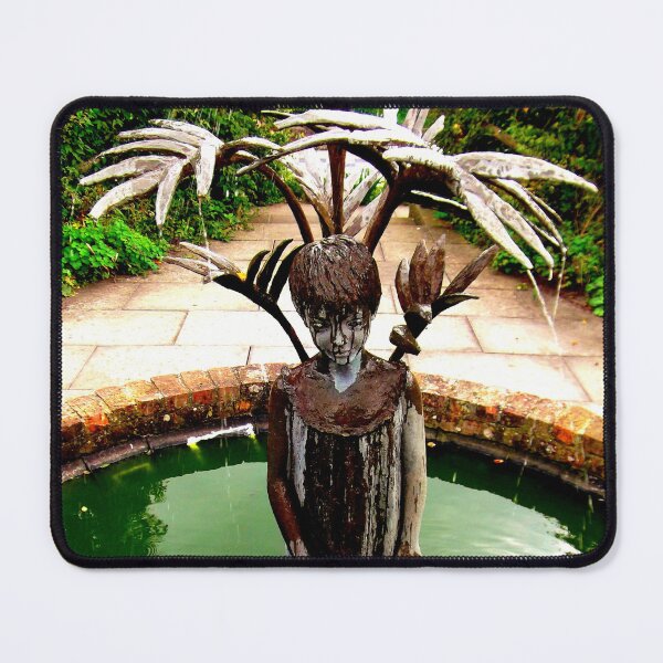 Item preview, Weird Statue With Fountain Little Girl designed and sold by Beatrice Roberts.