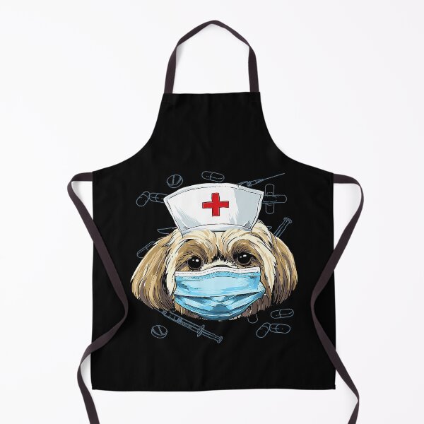 Item preview, Shih Tzu Dog Nurse RN Nursing School Graduation 562 designed and sold by FamilyRoyal.