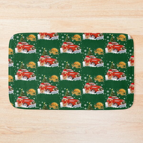 Item preview, Keeshond Vintage Wagon Red Truck Christmas Tree Pajamas109 designed and sold by FamilyRoyal.