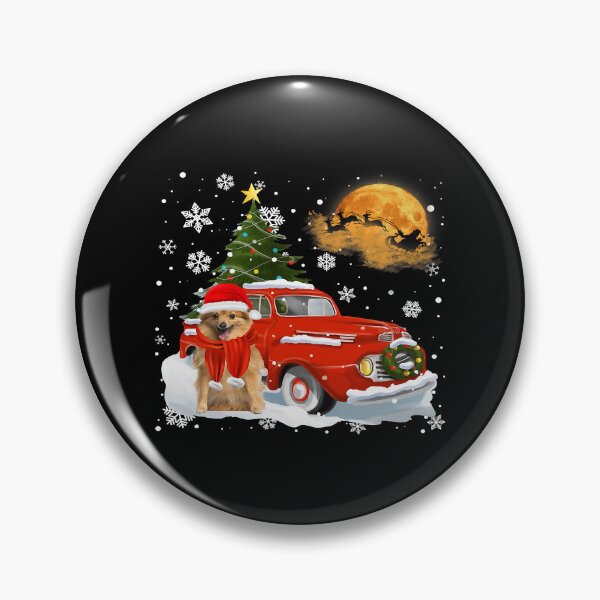 Item preview, German Spitz Vintage Wagon Red Truck Christmas Tree Pajamas78 designed and sold by FamilyRoyal.