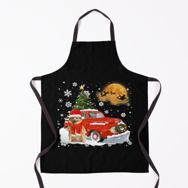 Item preview, German Spitz Vintage Wagon Red Truck Christmas Tree Pajamas78 designed and sold by FamilyRoyal.