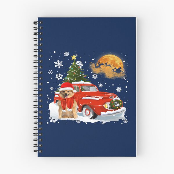Item preview, German Spitz Vintage Wagon Red Truck Christmas Tree Pajamas78 designed and sold by FamilyRoyal.