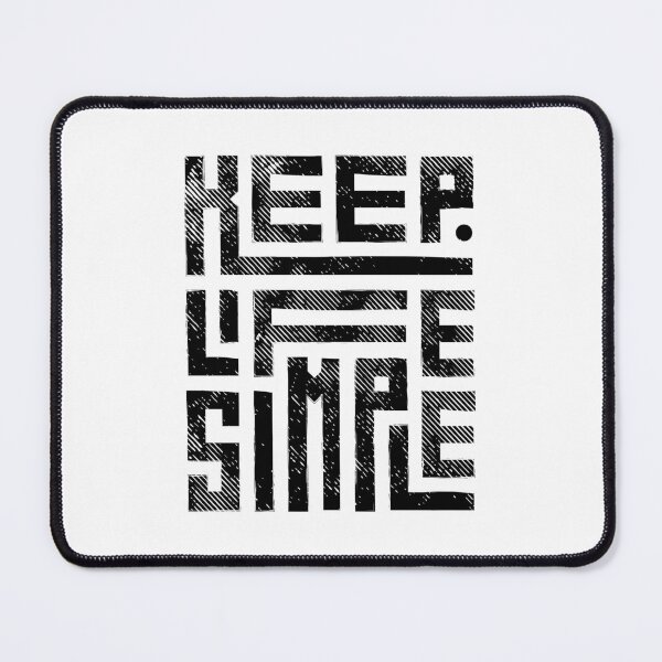 Item preview, Keep Life Simple designed and sold by TravelMoucha.