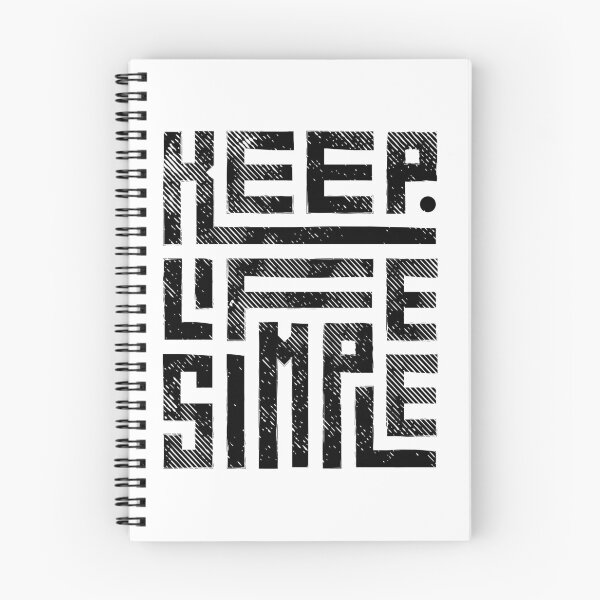 Item preview, Keep Life Simple designed and sold by TravelMoucha.