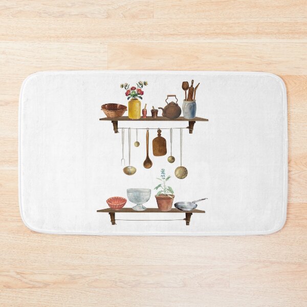Item preview, Vintage Retro Watercolor Kitchen Utensils designed and sold by idovedesign.