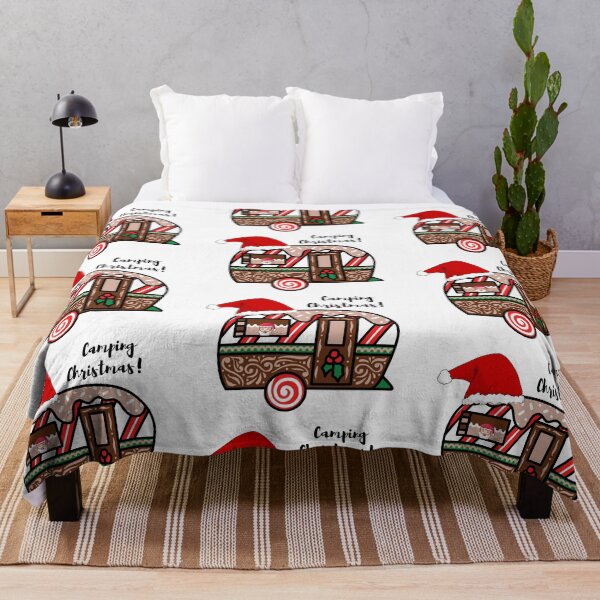 Item preview, Camping Christmas Santa's Caravan designed and sold by slicksdesigns.