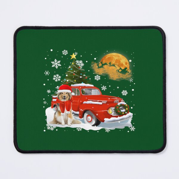 Item preview, Sheltie Dog Vintage Wagon Red Truck Christmas Tree Pajamas120 designed and sold by PrincessNana1.
