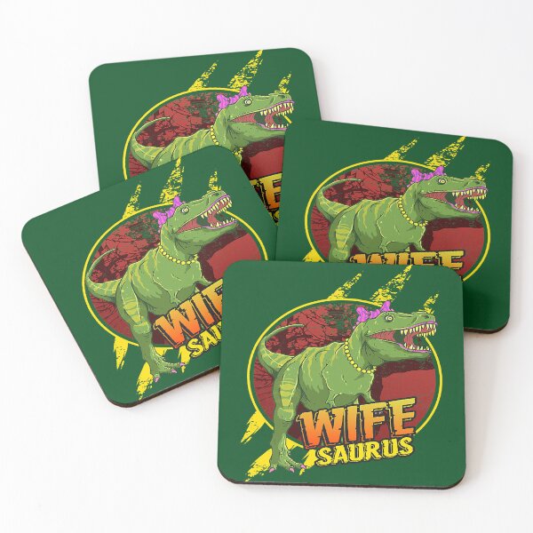 Item preview, Wifesaurus Cool TRex Shirt Wife Dinosaur 39 designed and sold by PrincessNana1.