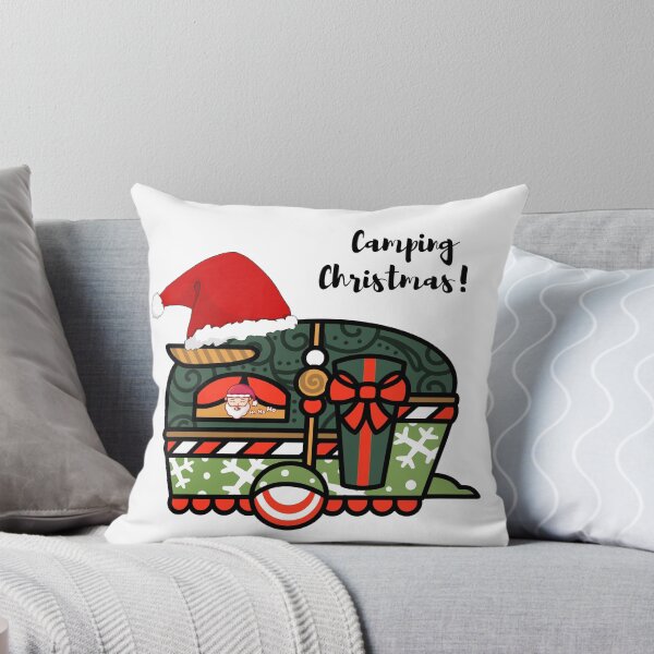 Item preview, Camping Christmas Santa's Caravan designed and sold by slicksdesigns.