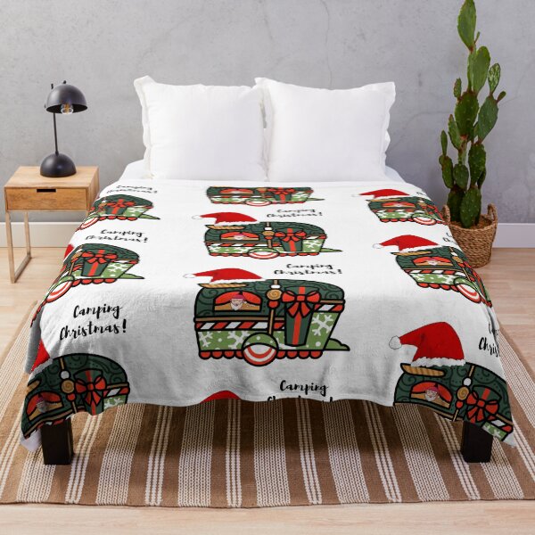 Item preview, Camping Christmas Santa's Caravan designed and sold by slicksdesigns.