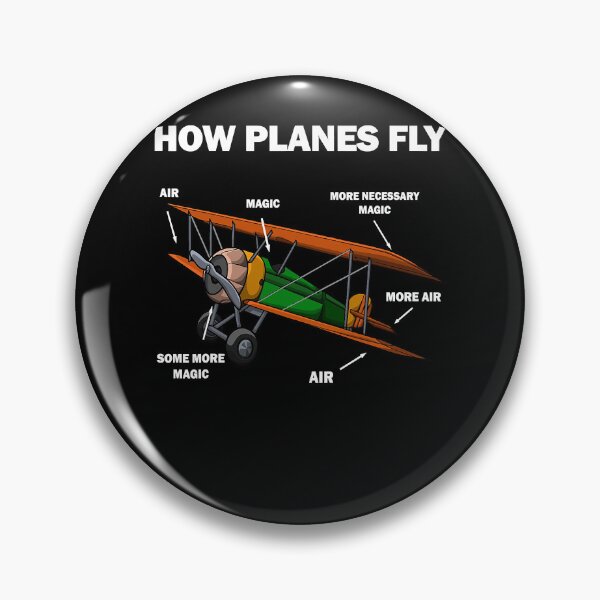 Item preview, How Planes Fly Funny Airplane Magic  designed and sold by DosuIsora.