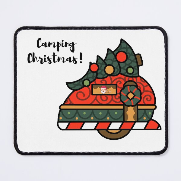Item preview, Camping Christmas Santa's Caravan designed and sold by slicksdesigns.
