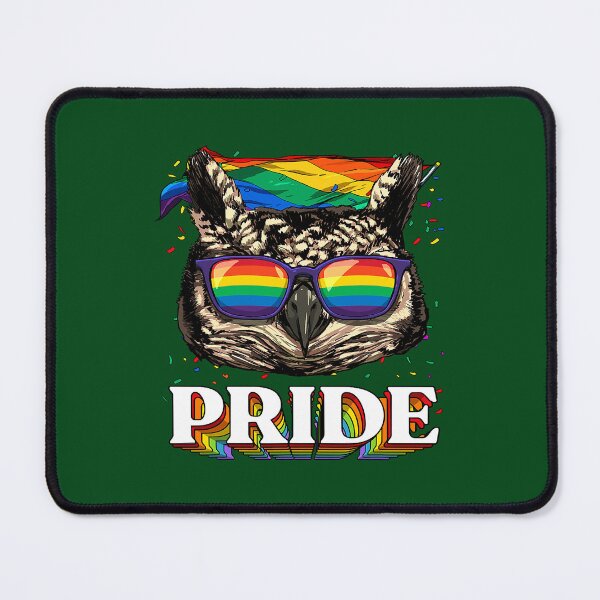 Item preview, LGBT Owl Gay Pride LGBTQ Rainbow Flag Sunglasses 190 designed and sold by ThanhNgong.