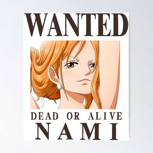 Affiche wanted Nami 366 millions de Berry ONE PIECE – Ton Manga Preferé