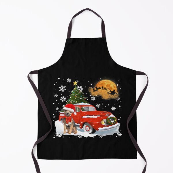 Item preview, Border Terrier Vintage Red Truck Christmas Tree Pajamas124 designed and sold by ThanhNgong.