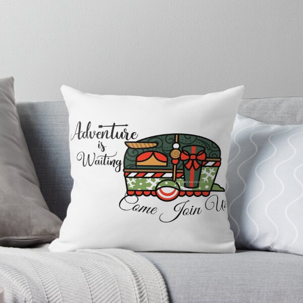 Item preview, Adventure is Waiting Come Join Us Christmas Camper designed and sold by slicksdesigns.